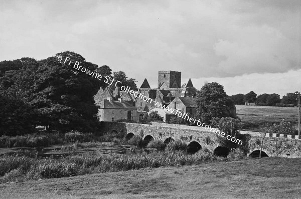 HOLY CROSS ABBEY  FROM VILLAGE